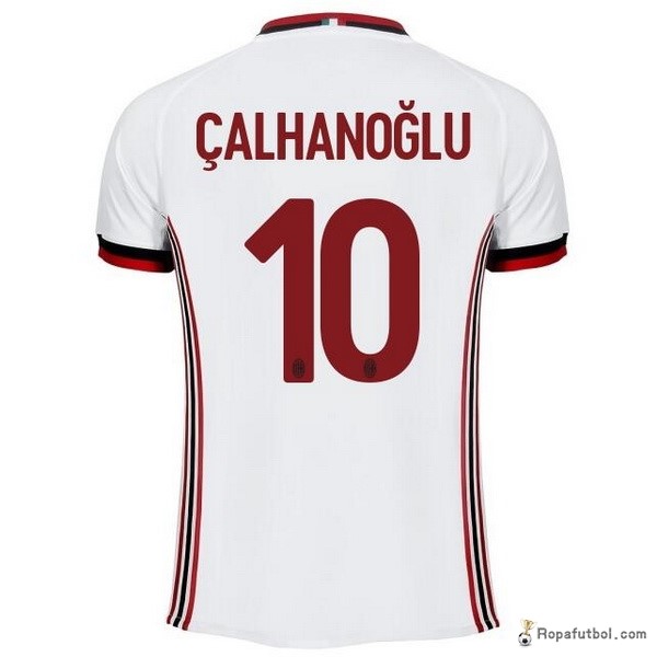 Camiseta AC Milan Replica Segunda Ropa Calhanoglu 2017/18